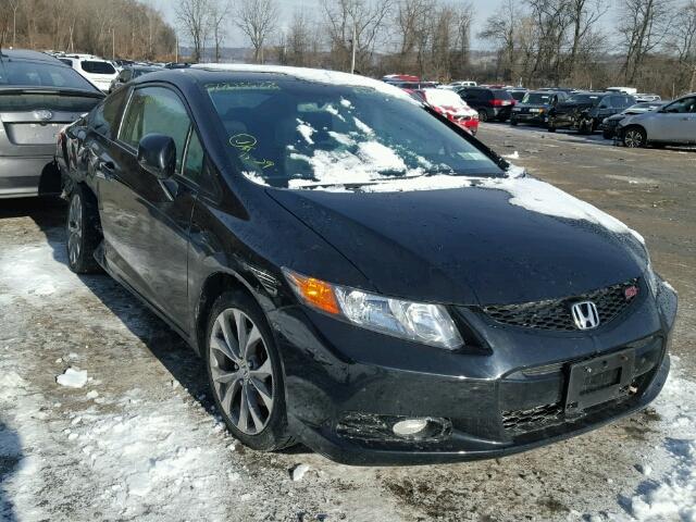 2HGFG4A58CH703841 - 2012 HONDA CIVIC SI BLACK photo 1