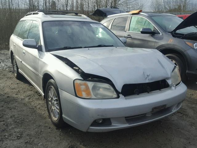 4S3BH625447304023 - 2004 SUBARU LEGACY L S SILVER photo 1