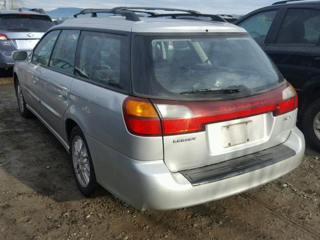 4S3BH625447304023 - 2004 SUBARU LEGACY L S SILVER photo 3