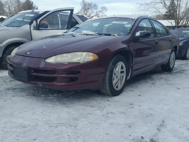 2B3HD46R21H693219 - 2001 DODGE INTREPID S RED photo 2