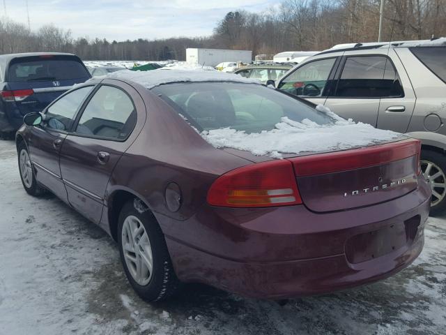 2B3HD46R21H693219 - 2001 DODGE INTREPID S RED photo 3