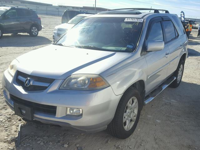 2HNYD18964H538097 - 2004 ACURA MDX TOURIN GRAY photo 2