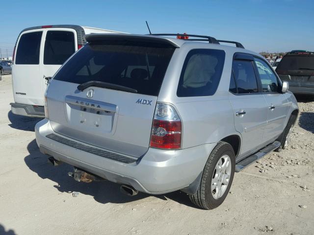 2HNYD18964H538097 - 2004 ACURA MDX TOURIN GRAY photo 4