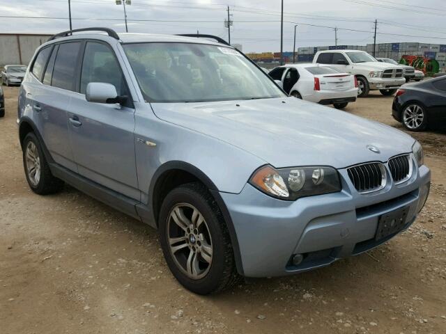 WBXPA93426WD27171 - 2006 BMW X3 3.0I BLUE photo 1