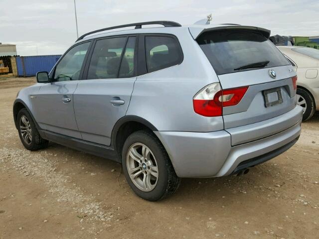 WBXPA93426WD27171 - 2006 BMW X3 3.0I BLUE photo 3