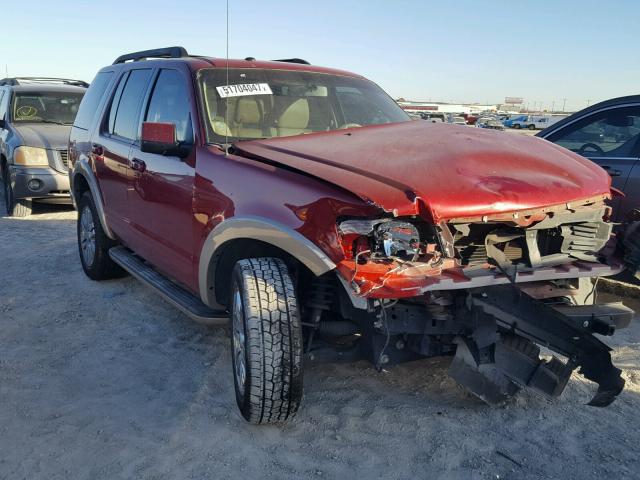 1FMEU64E49UA34768 - 2009 FORD EXPLORER E RED photo 1