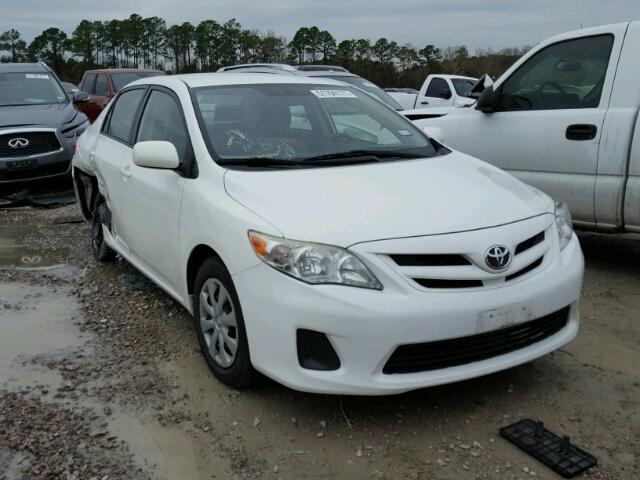 JTDBU4EE8BJ096093 - 2011 TOYOTA COROLLA BA WHITE photo 1