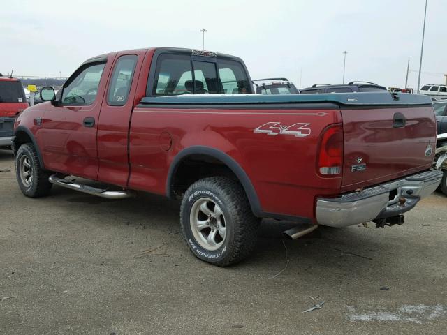 2FTRX18WX1CB02904 - 2001 FORD F150 RED photo 3