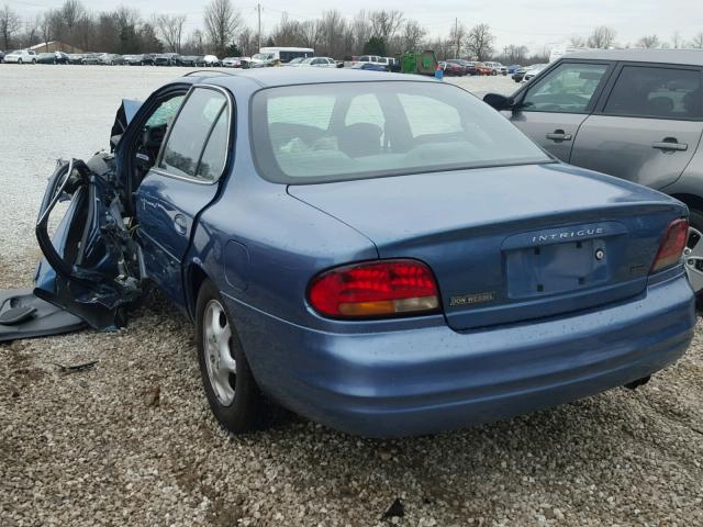 1G3WH52K4XF302574 - 1999 OLDSMOBILE INTRIGUE G BLUE photo 3