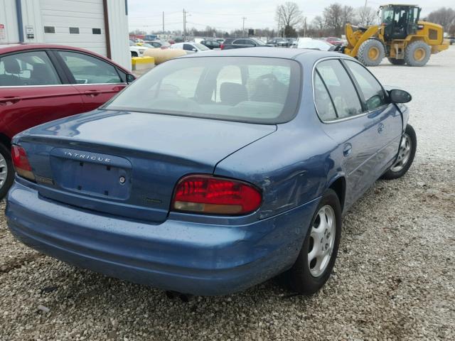 1G3WH52K4XF302574 - 1999 OLDSMOBILE INTRIGUE G BLUE photo 4