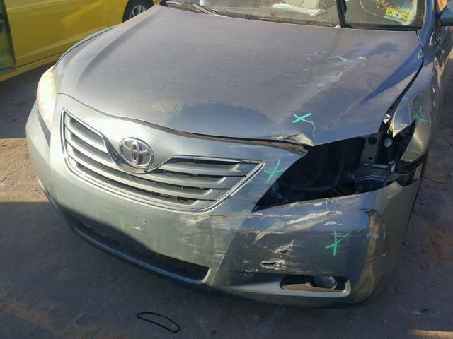 4T1BK46K57U540154 - 2007 TOYOTA CAMRY NEW GREEN photo 9