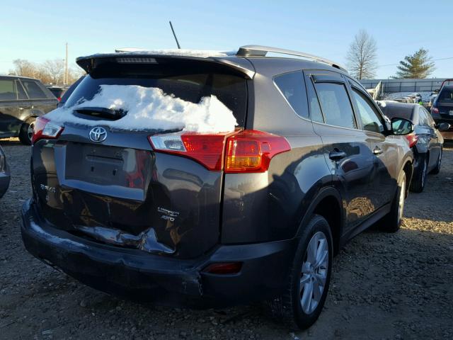 2T3DFREV8FW364700 - 2015 TOYOTA RAV4 LIMIT GRAY photo 4