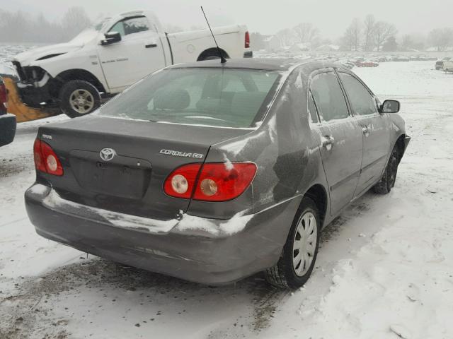 2T1BR32E06C602517 - 2006 TOYOTA COROLLA CE GRAY photo 4