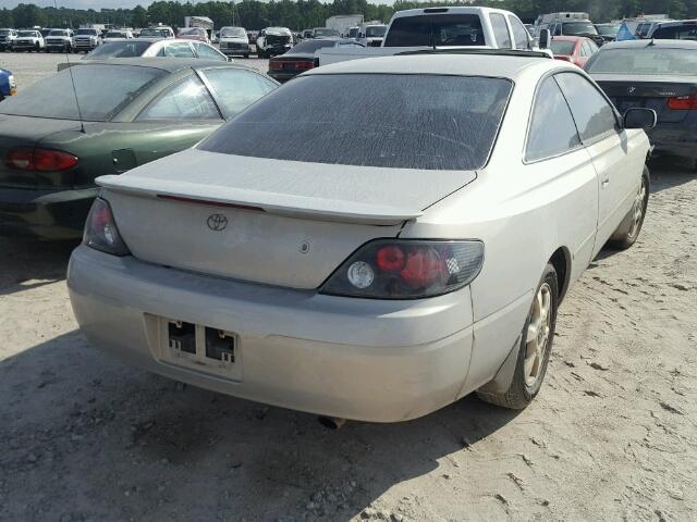 2T1CF28P71C528201 - 2001 TOYOTA CAMRY SOLA SILVER photo 4