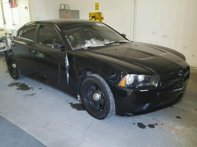 2C3CDXAT6CH282765 - 2012 DODGE CHARGER PO BLACK photo 1