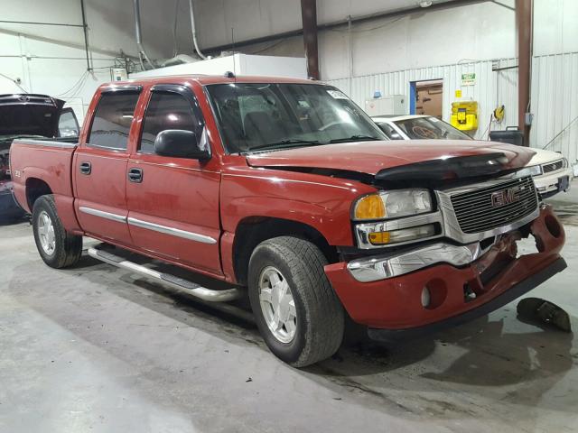 2GTEK13T051346587 - 2005 GMC NEW SIERRA RED photo 1