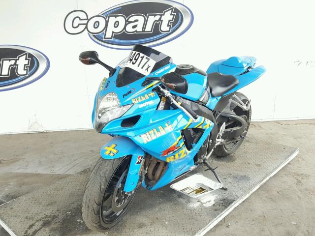 JS1GR7KA372105529 - 2007 SUZUKI GSX-R750 TWO TONE photo 2