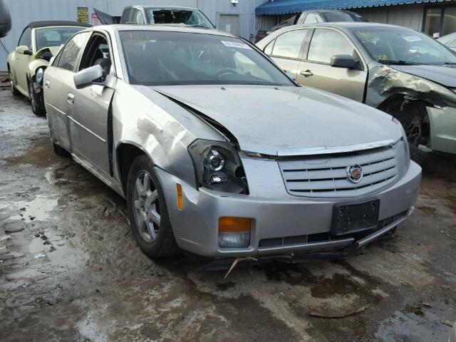 1G6DM57T370159160 - 2007 CADILLAC CTS SILVER photo 1