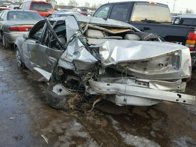 1G6DM57T370159160 - 2007 CADILLAC CTS SILVER photo 3