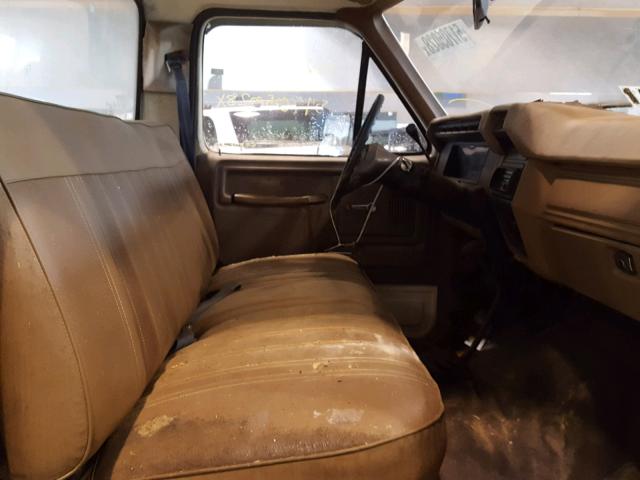 1FTEF26N8GNA28046 - 1986 FORD F250 WHITE photo 5