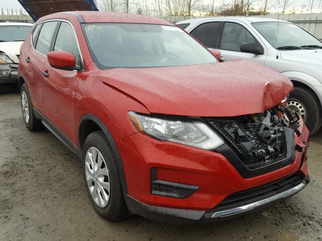 JN8AT2MTXHW382143 - 2017 NISSAN ROGUE S RED photo 1