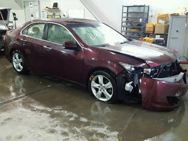 JH4CU2F64AC030562 - 2010 ACURA TSX RED photo 1