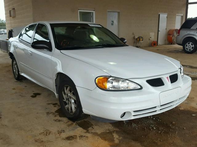 1G2NF52F73C327621 - 2003 PONTIAC GRAND AM S Սպիտակ լուսանկար 1