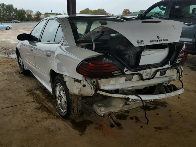 1G2NF52F73C327621 - 2003 PONTIAC GRAND AM S Սպիտակ լուսանկար 3