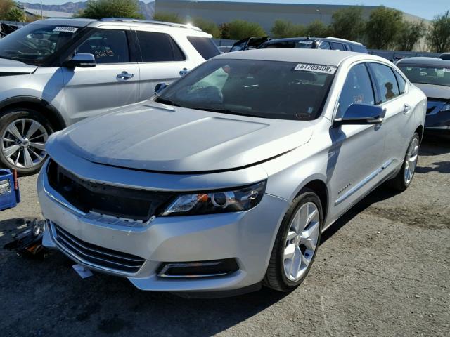 2G1125S3XJ9148689 - 2018 CHEVROLET IMPALA PRE ვერცხლისფერი ფოტო 2