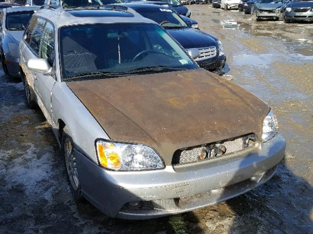 4S3BH635237301988 - 2003 SUBARU LEGACY L SILVER photo 1