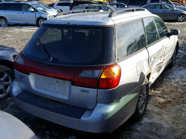 4S3BH635237301988 - 2003 SUBARU LEGACY L SILVER photo 4