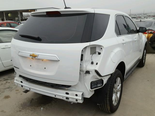 2GNALBEKXH1536169 - 2017 CHEVROLET EQUINOX LS WHITE photo 4