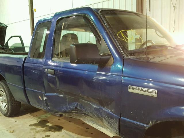 1FTYR44E59PA46983 - 2009 FORD RANGER SUP BLUE photo 9