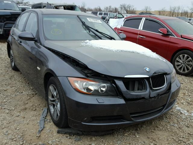 WBAVC935X8K040642 - 2008 BMW 328 XI GRAY photo 1