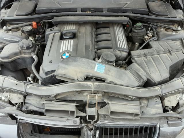 WBAVC935X8K040642 - 2008 BMW 328 XI GRAY photo 7