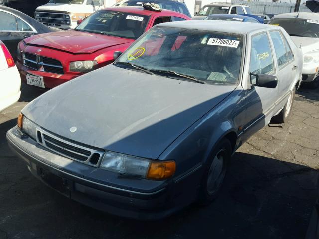 YS3CK68B1P1026703 - 1993 SAAB 9000 CS GRAY photo 2