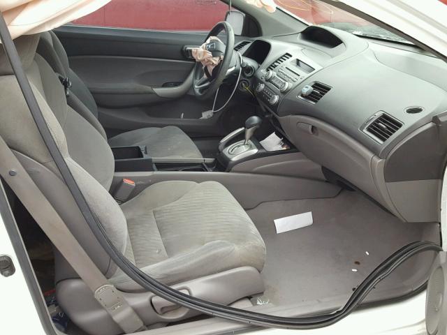 2HGFG1B86AH505120 - 2010 HONDA CIVIC EX 白色 照片 5