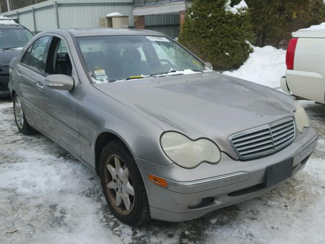 WDBRF81JX4F511325 - 2004 MERCEDES-BENZ C 240 4MAT GRAY photo 1