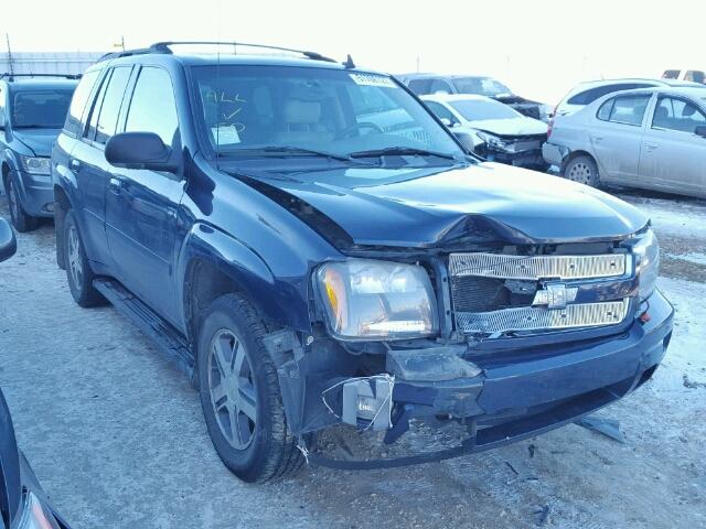 1GNDT13S572247659 - 2007 CHEVROLET TRAILBLAZE BLUE photo 1