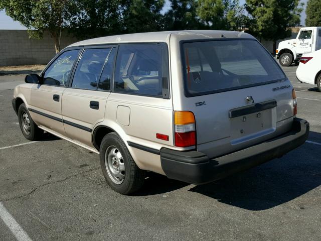 JT2AE94K8M3461899 - 1991 TOYOTA COROLLA DL BEIGE photo 3