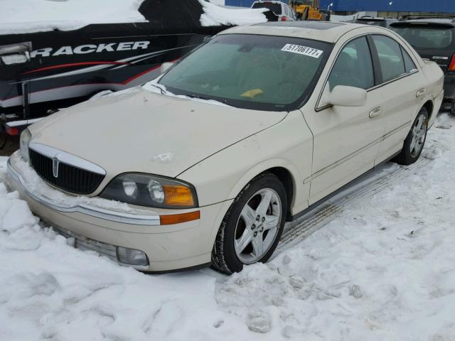 1LNHM86S22Y634585 - 2002 LINCOLN LS WHITE photo 2