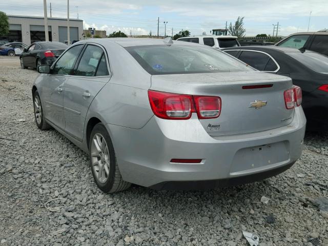 1G11C5SA2DF176204 - 2013 CHEVROLET MALIBU 1LT SILVER photo 3