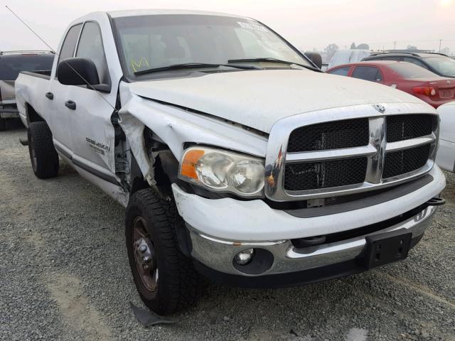 3D7KS28C85G747108 - 2005 DODGE RAM 2500 Q WHITE photo 1