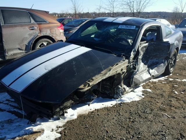 1ZVHT80N975199399 - 2007 FORD MUSTANG BLACK photo 9