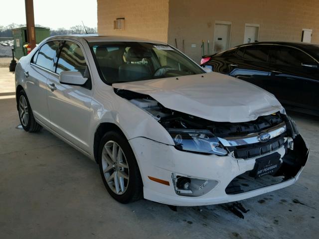 3FAHP0JA4CR135403 - 2012 FORD FUSION SEL WHITE photo 1