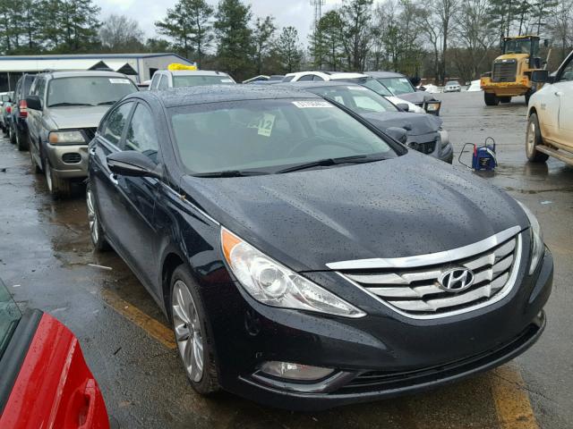 5NPEC4AC9BH245883 - 2011 HYUNDAI SONATA SE BLACK photo 1