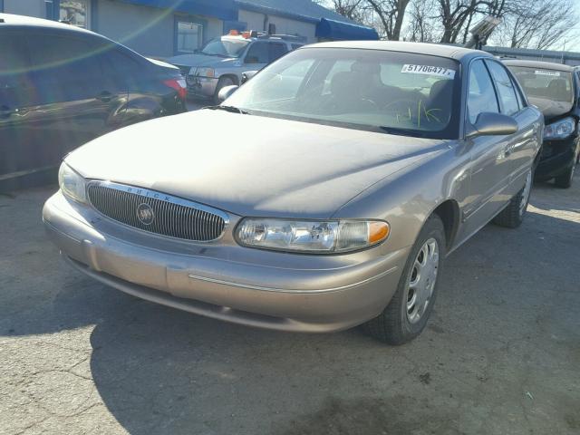 2G4WS52J1Y1146023 - 2000 BUICK CENTURY CU BEIGE photo 2