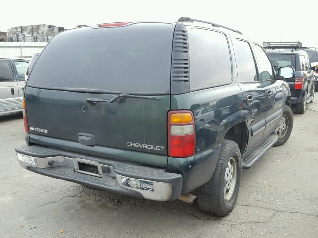 1GNEC13V53J169494 - 2003 CHEVROLET TAHOE C150 GREEN photo 4