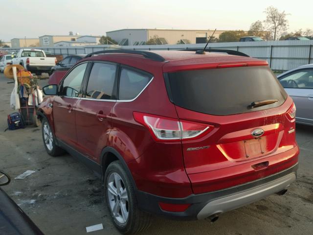 1FMCU0G91FUB73402 - 2015 FORD ESCAPE SE RED photo 3