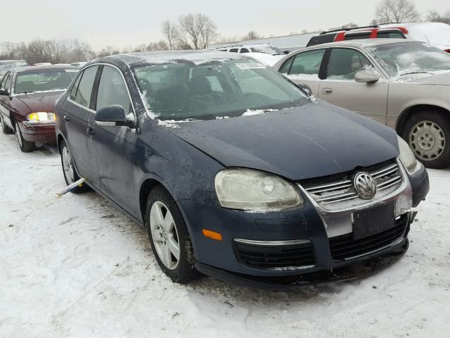 3VWRM71K98M103878 - 2008 VOLKSWAGEN JETTA SE BLUE photo 1